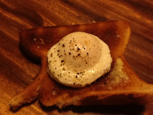 My first poached eggs!!